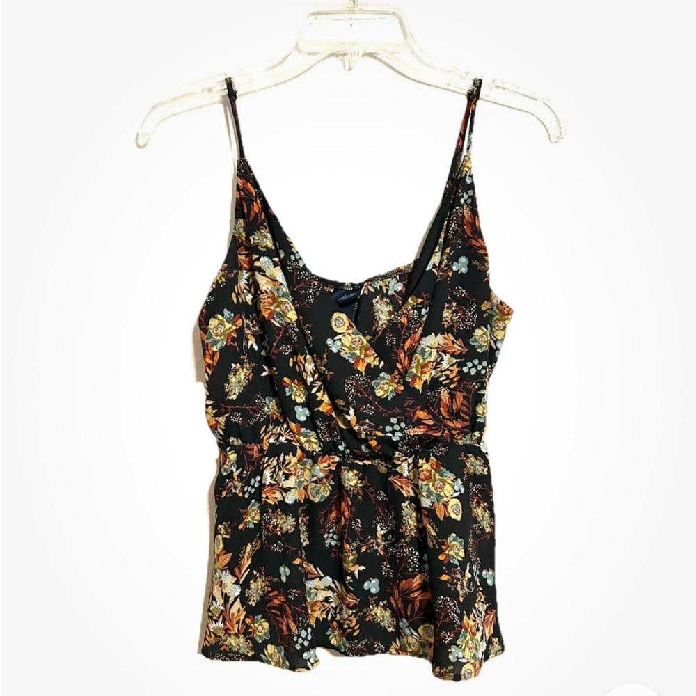 Daytrip Surplice Floral Babydoll Tank Babydoll